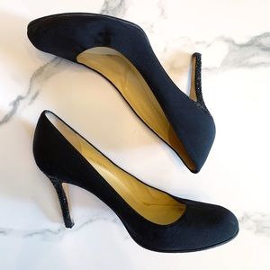HOST PICK ⭐️ kate spade black jeweled high heels